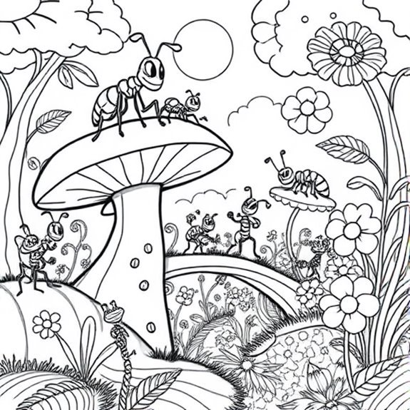 Animated Ants Exciting Journeys Coloring Pages Animated Ants Exciting Journeys Coloring Pages