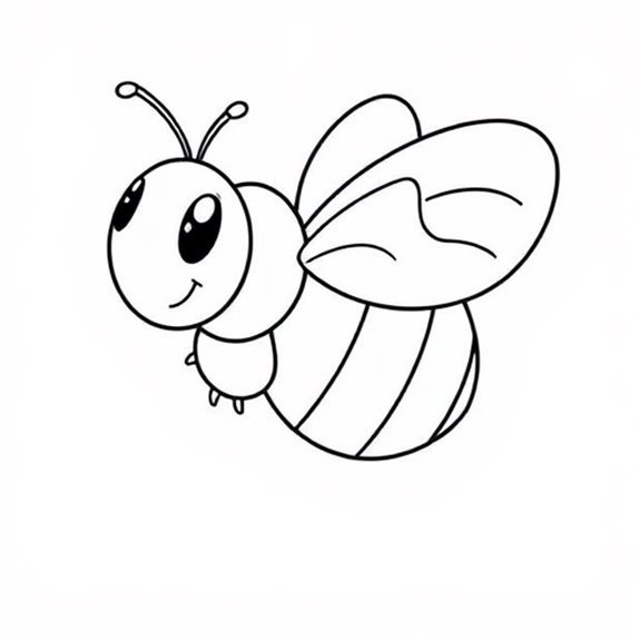 Bee Characteristics And Habits Coloring Pages Bee Characteristics And Habits Coloring Pages