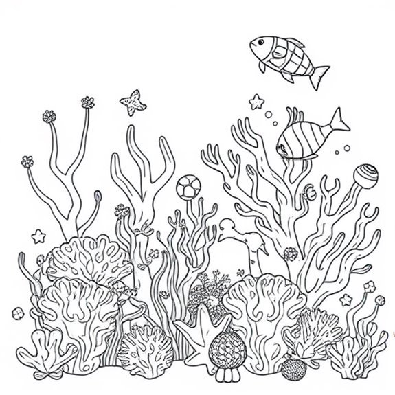 Beneath The Ocean S Surface Coloring Pages Beneath The Ocean S Surface Coloring Pages