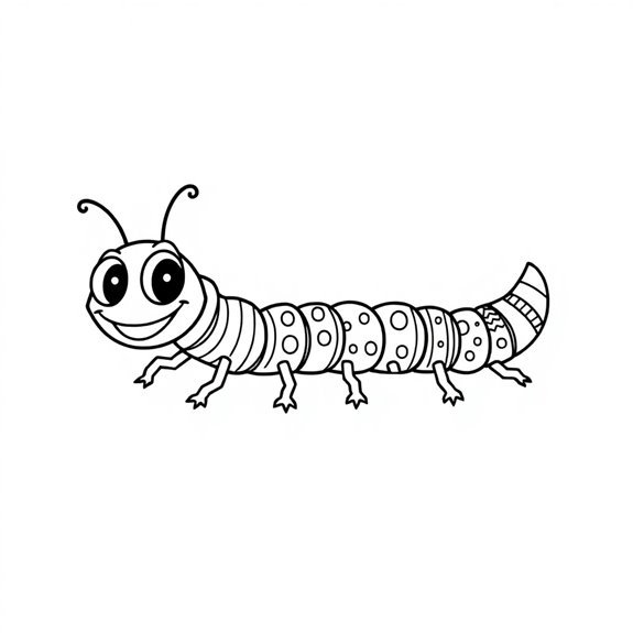 Cool Centipedes Coloring Pages for Creative Fun
