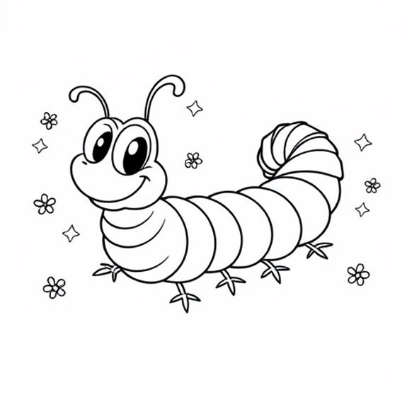 Centipede Themed Educational Coloring Activity Coloring Pages Centipede Themed Educational Coloring Activity Coloring Pages