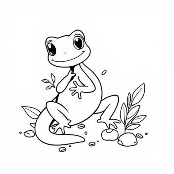 Charming Lizard Artwork Concepts Coloring Pages Charming Lizard Artwork Concepts Coloring Pages