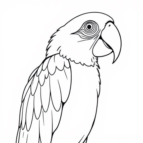 Colorful Bird Artwork Displayed Coloring Pages Colorful Bird Artwork Displayed Coloring Pages