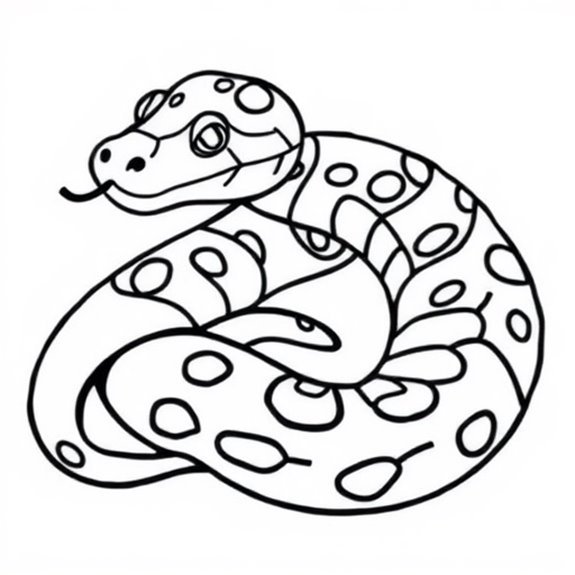 Colorful Snake Skin Designs Coloring Pages Colorful Snake Skin Designs Coloring Pages