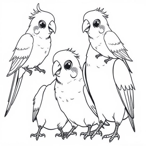 Coloring Page Of Parakeet Coloring Pages Coloring Page Of Parakeet Coloring Pages