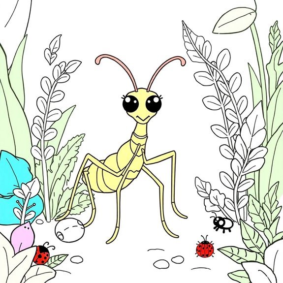 Fun Stick Insects Coloring Pages for Everyone