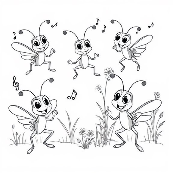 Cricket Themed Coloring Fun Coloring Pages Cricket Themed Coloring Fun Coloring Pages