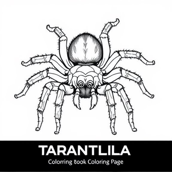 Detailed Tarantula Artwork Concepts Coloring Pages Detailed Tarantula Artwork Concepts Coloring Pages