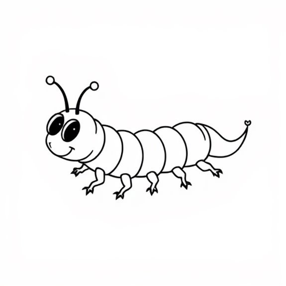 Distinctive Centipede Designs Featured Coloring Pages Distinctive Centipede Designs Featured Coloring Pages