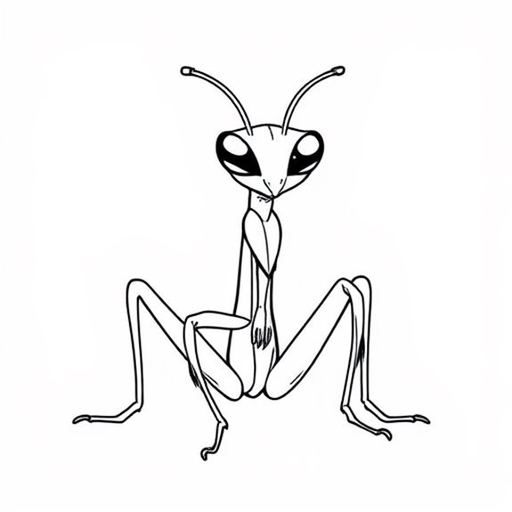 Distinctive Mantis Art Creations Coloring Pages Distinctive Mantis Art Creations Coloring Pages