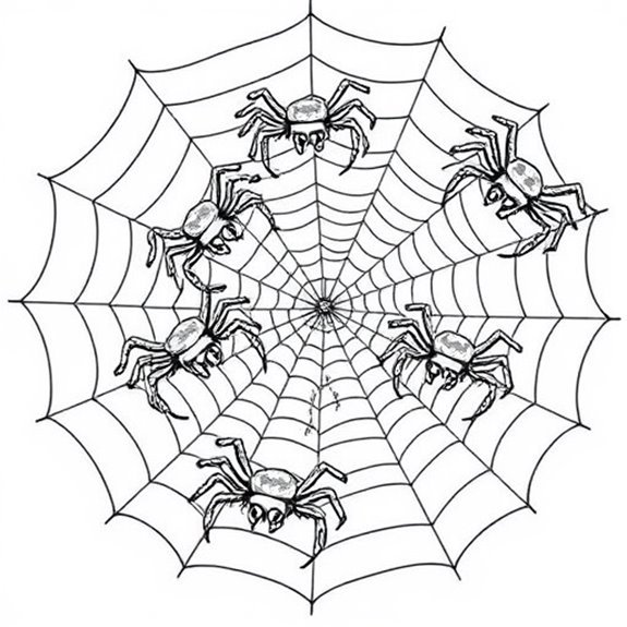 Eerie Designs For Halloween Coloring Pages Eerie Designs For Halloween Coloring Pages