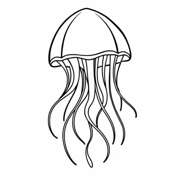 Elegant Aquatic Creature Design Coloring Pages Elegant Aquatic Creature Design Coloring Pages