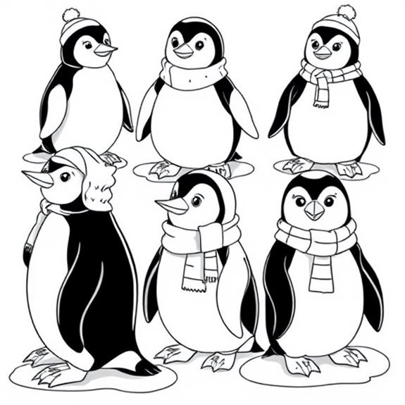 Elegant Images Of Penguins Coloring Pages Elegant Images Of Penguins Coloring Pages
