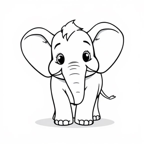 Elephant Coloring Page Design Coloring Pages Elephant Coloring Page Design Coloring Pages