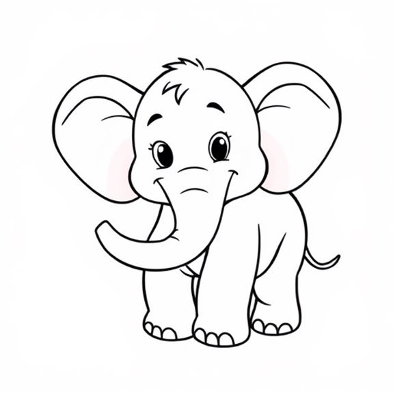 Elephant Coloring Page Design Coloring Pages Elephant Coloring Page Design Coloring Pages