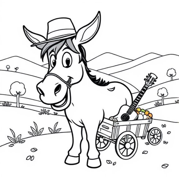 Engaging Activities For Mules Coloring Pages Engaging Activities For Mules Coloring Pages