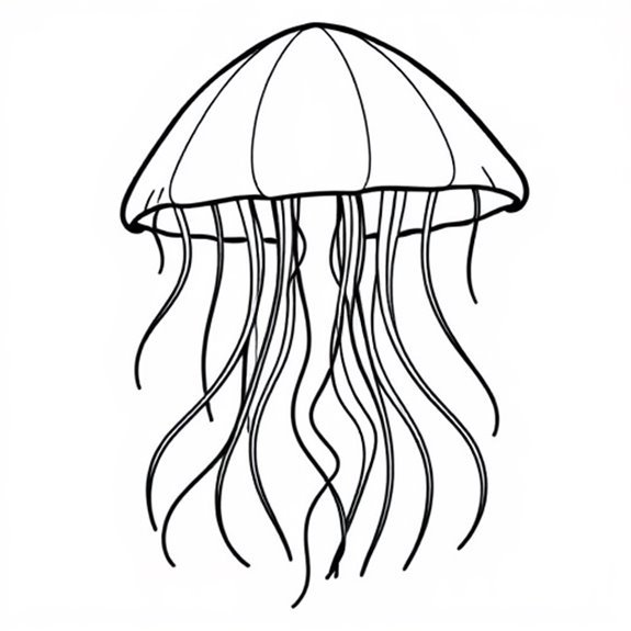 Giant Jellyfish Coloring Activity Coloring Pages Giant Jellyfish Coloring Activity Coloring Pages