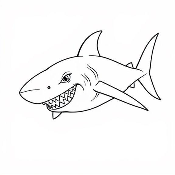 Goblin Shark Coloring Activity Coloring Pages Goblin Shark Coloring Activity Coloring Pages