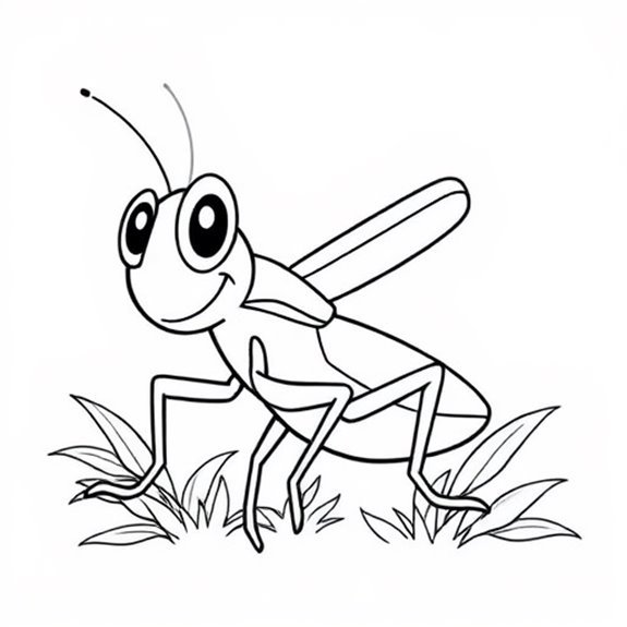 Grasshopper Educational Information Provided Coloring Pages Grasshopper Educational Information Provided Coloring Pages