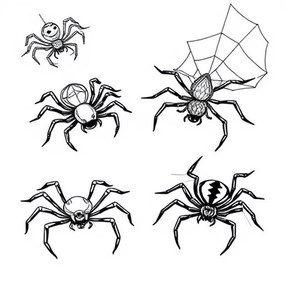 Interesting Facts About Spiders Coloring Pages Interesting Facts About Spiders Coloring Pages