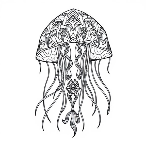 Intricate Aquatic Mandala Designs Coloring Pages Intricate Aquatic Mandala Designs Coloring Pages