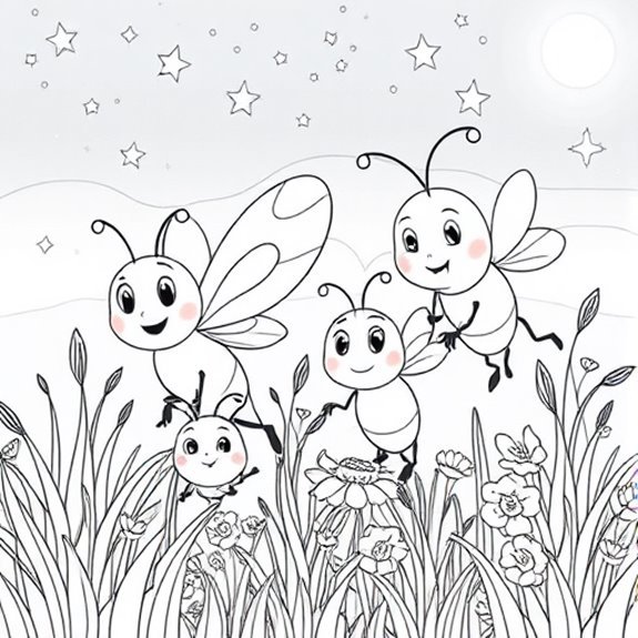 Magical Outdoor Family Experience Coloring Pages Magical Outdoor Family Experience Coloring Pages