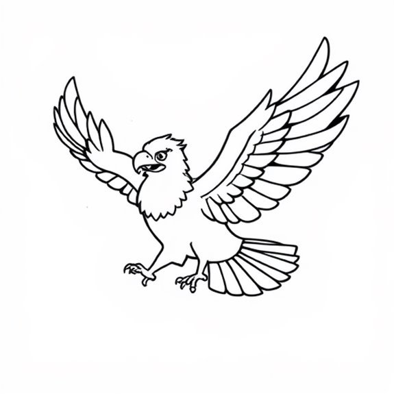 Majestic Birds In Motion Coloring Pages Majestic Birds In Motion Coloring Pages