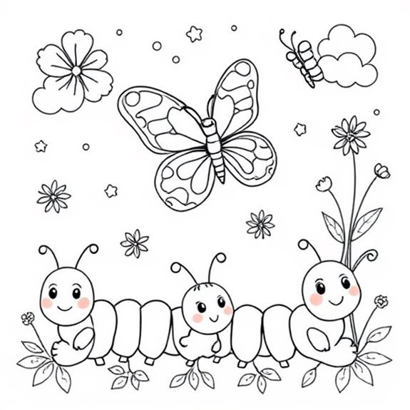 Metamorphosis Of Transformation Dreams Coloring Pages Metamorphosis Of Transformation Dreams Coloring Pages