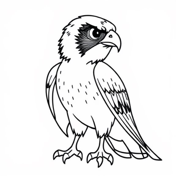 Peregrine Falcon Coloring Activity Coloring Pages Peregrine Falcon Coloring Activity Coloring Pages