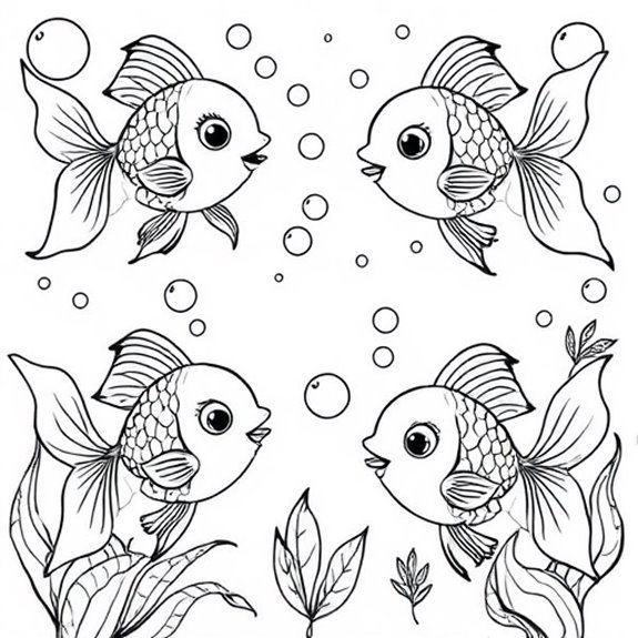 Playful Aquatic Design Motifs Coloring Pages Playful Aquatic Design Motifs Coloring Pages