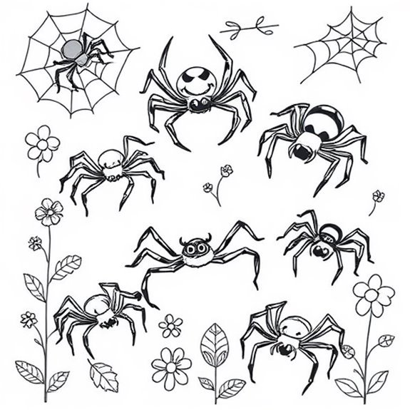 Playful Arachnid Adventures Unfold Coloring Pages Playful Arachnid Adventures Unfold Coloring Pages