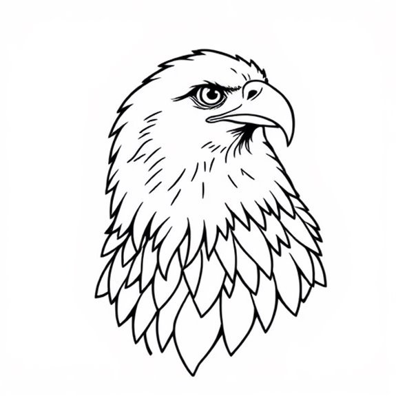 Regal Bird Close Up Coloring Pages Regal Bird Close Up Coloring Pages