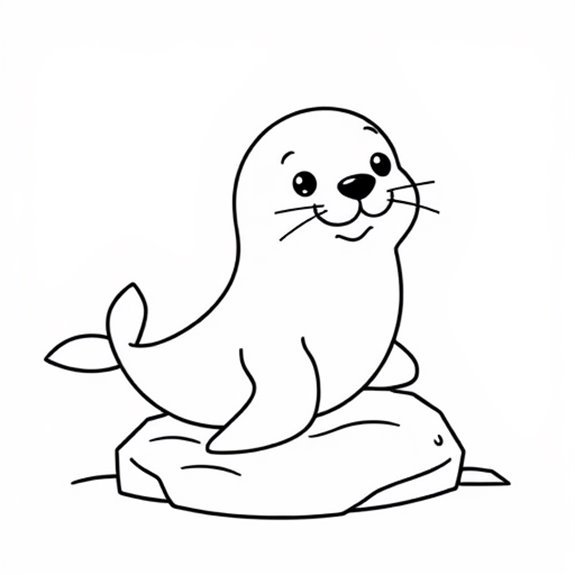 Seal Coloring Page Design Coloring Pages Seal Coloring Page Design Coloring Pages