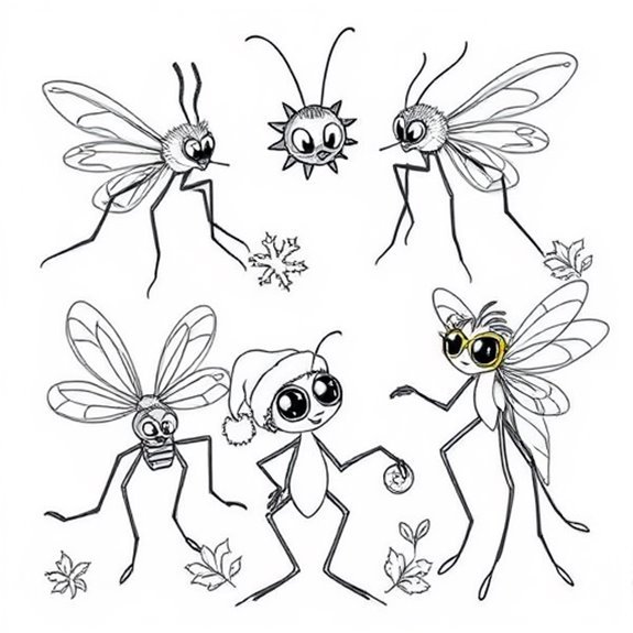 Seasonal Mosquito Control Strategies Coloring Pages Seasonal Mosquito Control Strategies Coloring Pages