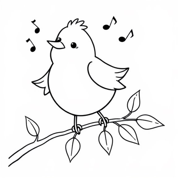 Showcase Your Canary Artwork Coloring Pages Showcase Your Canary Artwork Coloring Pages
