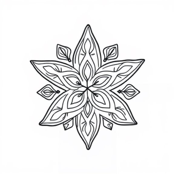 Starfish Themed Decorative Design Coloring Pages Starfish Themed Decorative Design Coloring Pages