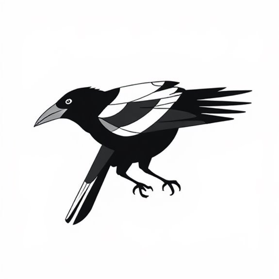 Stylized Crow Geometric Design Coloring Pages Stylized Crow Geometric Design Coloring Pages