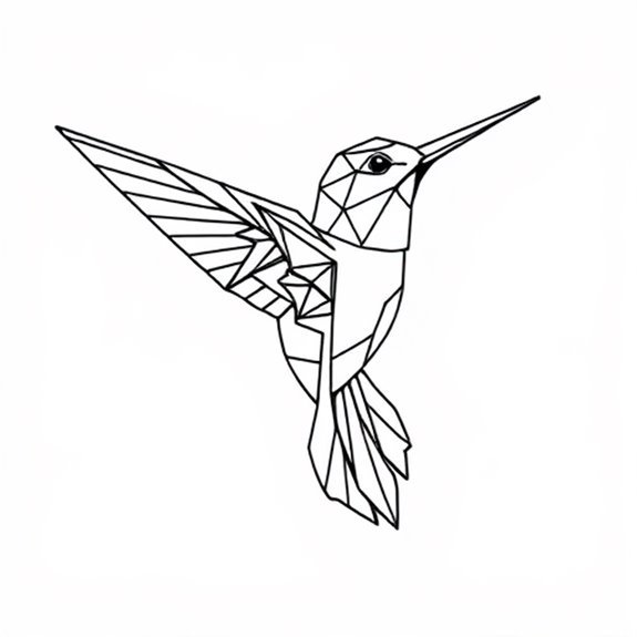 Stylized Geometric Bird Patterns Coloring Pages Stylized Geometric Bird Patterns Coloring Pages