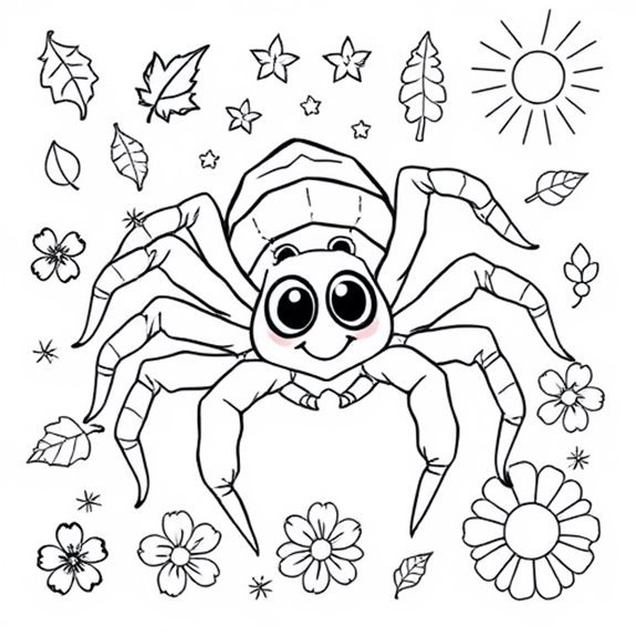 Tarantula Themed Seasonal Events Coloring Pages Tarantula Themed Seasonal Events Coloring Pages