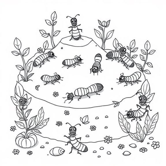 Termites Ecological Significance Explained Coloring Pages Termites Ecological Significance Explained Coloring Pages