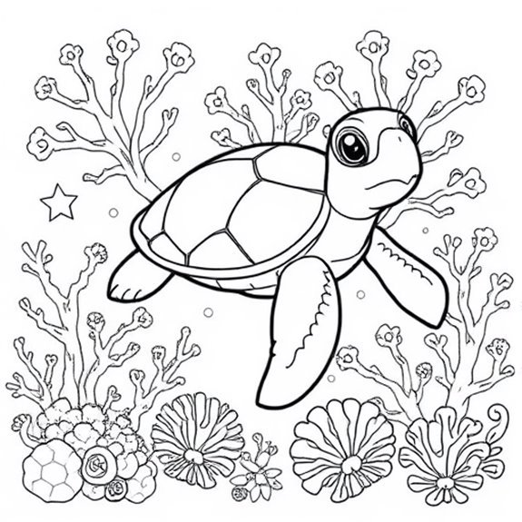 Underwater Ecosystem Harmony Thrives Coloring Pages Underwater Ecosystem Harmony Thrives Coloring Pages