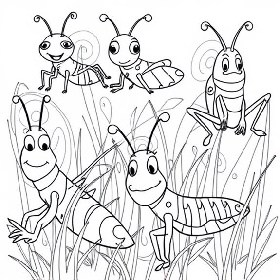 Unique Grasshopper Design Ideas Coloring Pages Unique Grasshopper Design Ideas Coloring Pages