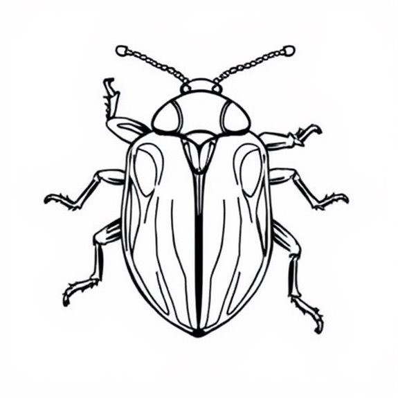Vibrant Jewel Beetle Design Coloring Pages Vibrant Jewel Beetle Design Coloring Pages