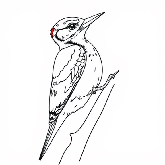 Woodpecker Species Information Page Coloring Pages Woodpecker Species Information Page Coloring Pages